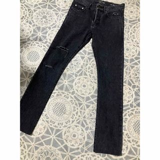 サンローラン(Saint Laurent)のSAINT LAURENT サンローラン　ニークラッシュ　27　ダメージデニム(デニム/ジーンズ)