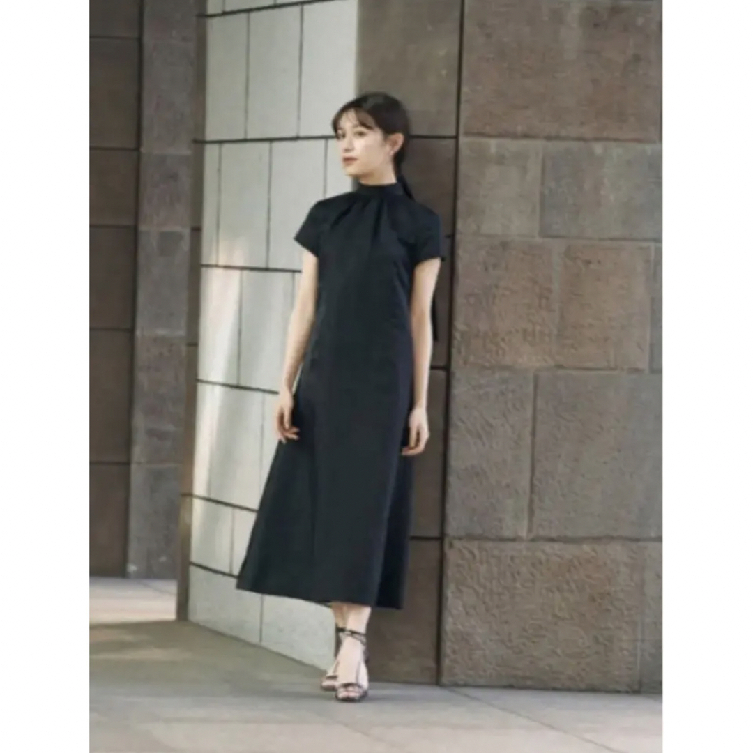 新品　L'Or Back-tie Taffeta Dress かじまり