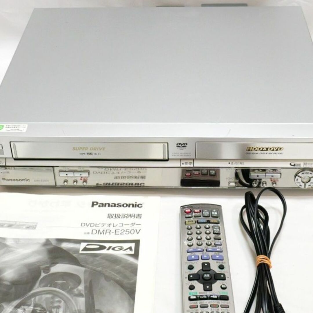 Panasonic DMR-E250V VHS/DVD/HDD レコーダー