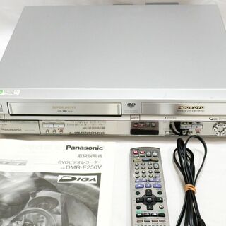 Panasonic DMR-E250V VHS/DVD/HDD レコーダーの通販 by K-SHOP FRIL