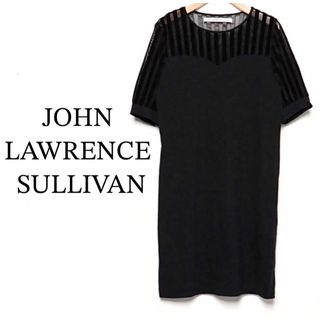 ジョンローレンスサリバン(JOHN LAWRENCE SULLIVAN)のJOHN LAWRENCE SULLIVAN【美品】異素材MIX ワンピース(ミニワンピース)