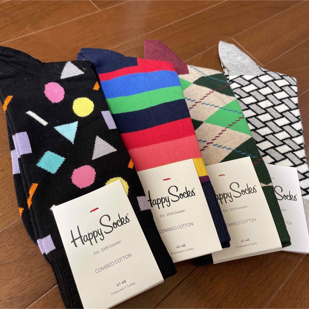 Happy Socks ハッピーソックス　靴下　4足セット　②