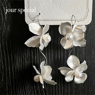 No279  淡水パール　ウェディング　ブライダル　結婚式　ピアス　イヤリング(ピアス)