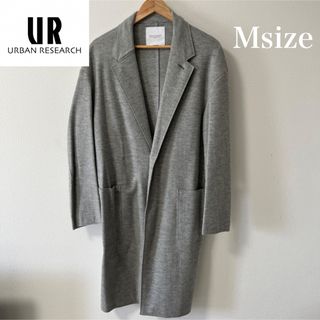 アーバンリサーチ(URBAN RESEARCH)のアーバンリサーチ　チェスターコート　グレー色　Mサイズ(チェスターコート)