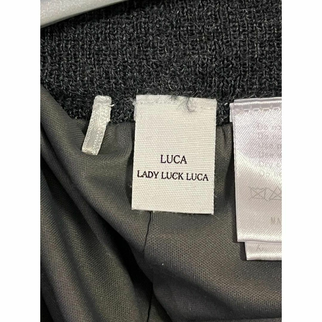 LUCA(ルカ)の【LUCA／LADY LUCK LUCA】ダークグレー　ウール100％ レディースのパンツ(カジュアルパンツ)の商品写真