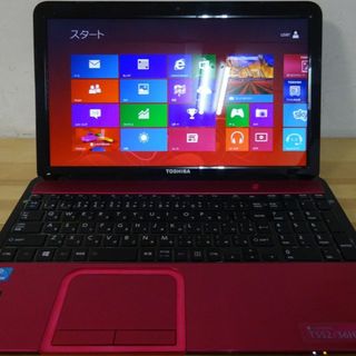 ノートパソコンTOSHIBA dynabook T552 白　ジャンク品