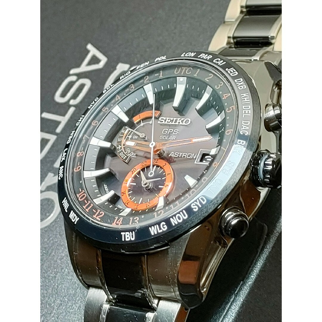 SEIKO ASTRON SBXA017 GPSソーラー ブライトチタン製