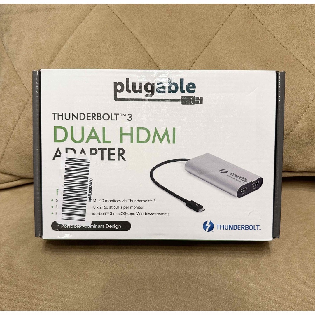 【大特価】plugable Thunderbolt 3 HDMI