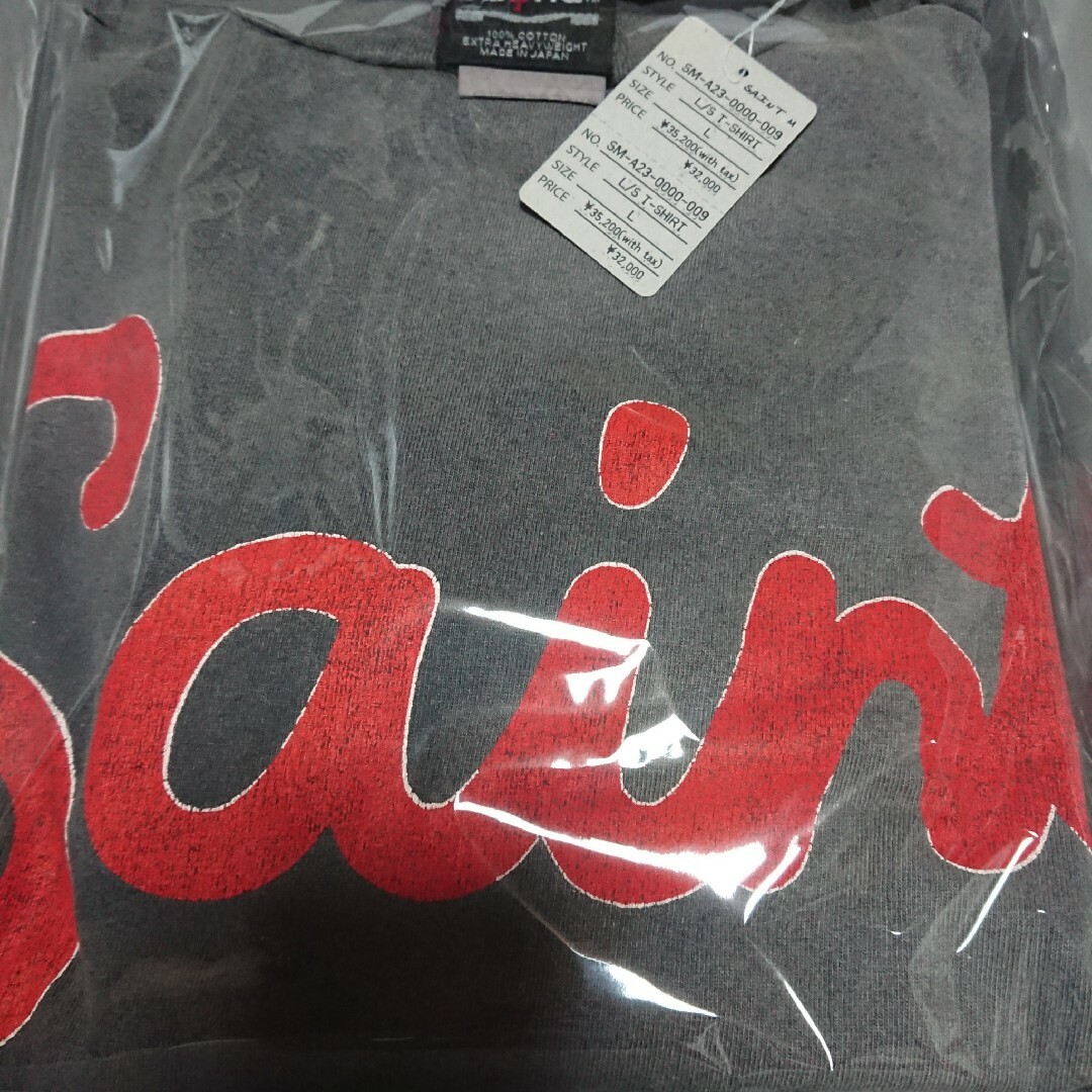READYMADE - 新品 SAINT Mxxxxxx FOOT PRINT LS TEE BLACKの通販 by