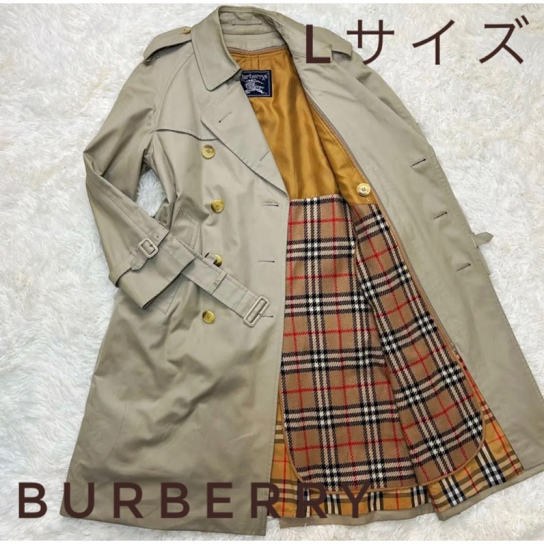 BURBERRY   BURBERRY ダブル トレンチコート ライナー付き ノバ