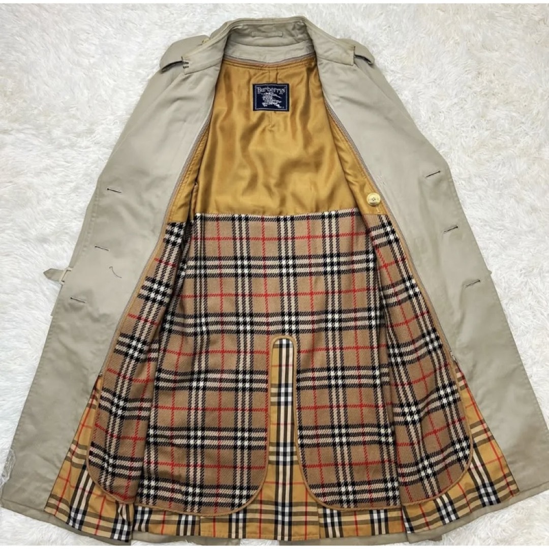 BURBERRY - BURBERRY ダブル トレンチコート ライナー付き ノバ
