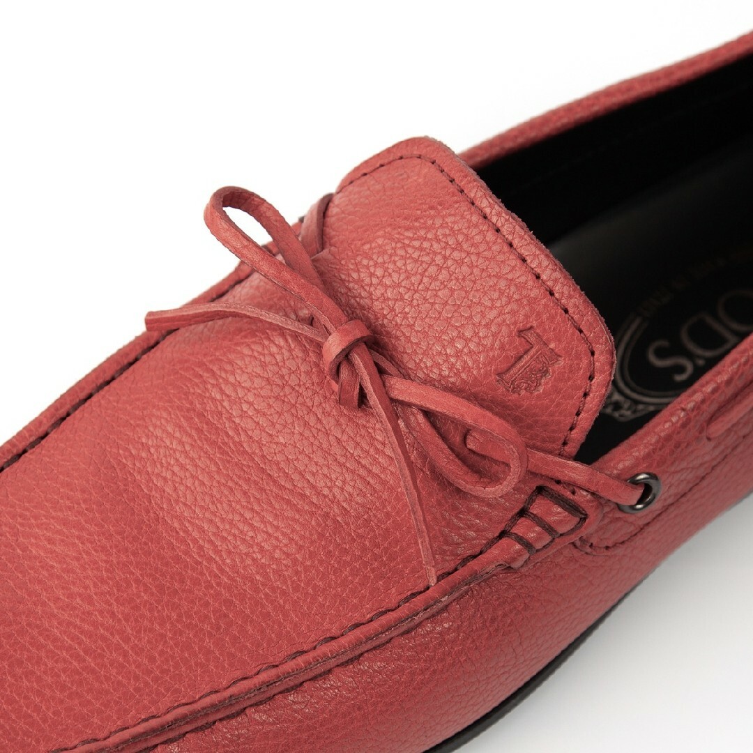 TOD'S - TOD'S トッズ メンズ レザー ドライビング シューズ 7 26cm
