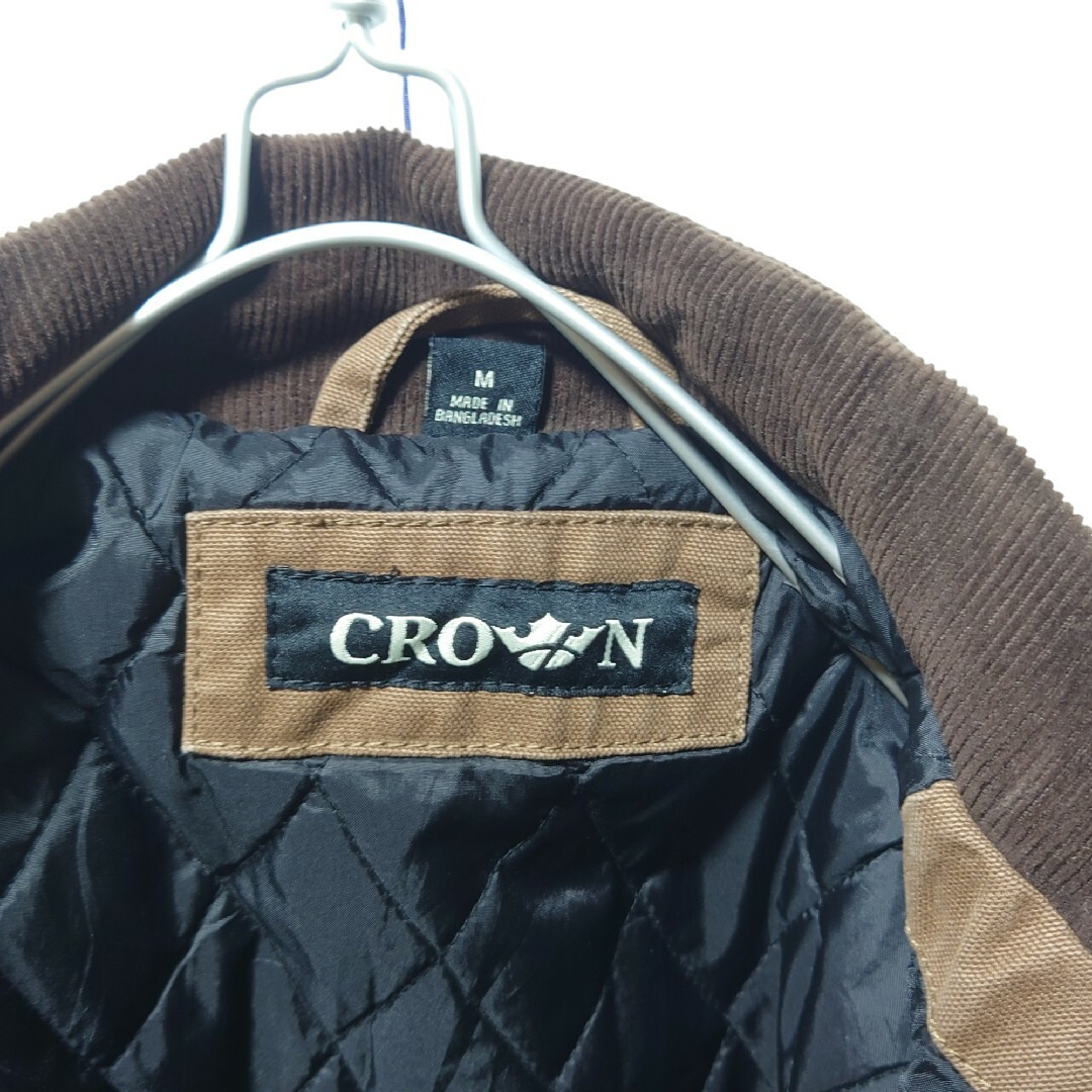 Corner Stone】コーデュロイ襟 中綿入りダックジャケット A1293 - ブルゾン