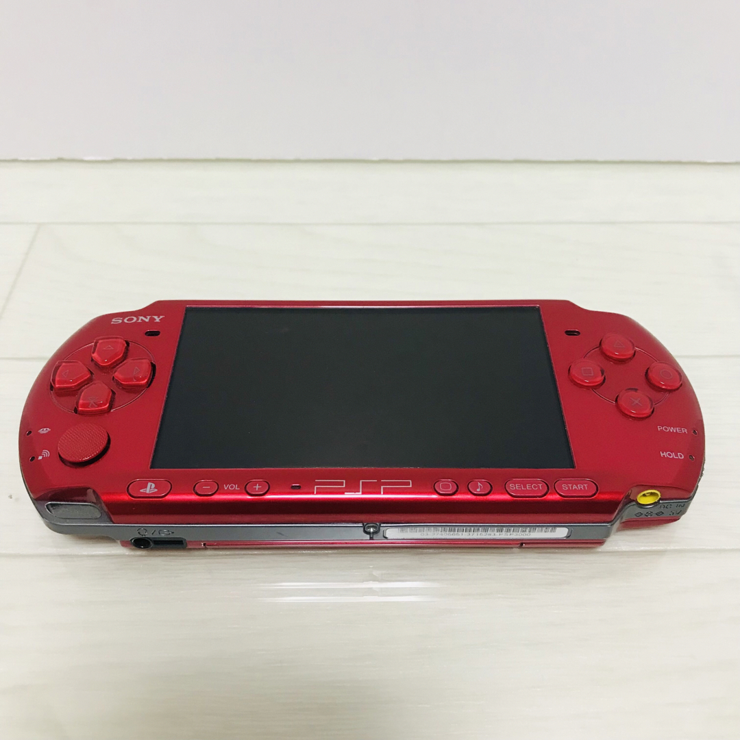 1418【極美品】PSP 3000 ピーエスピー ラディアントレッド-