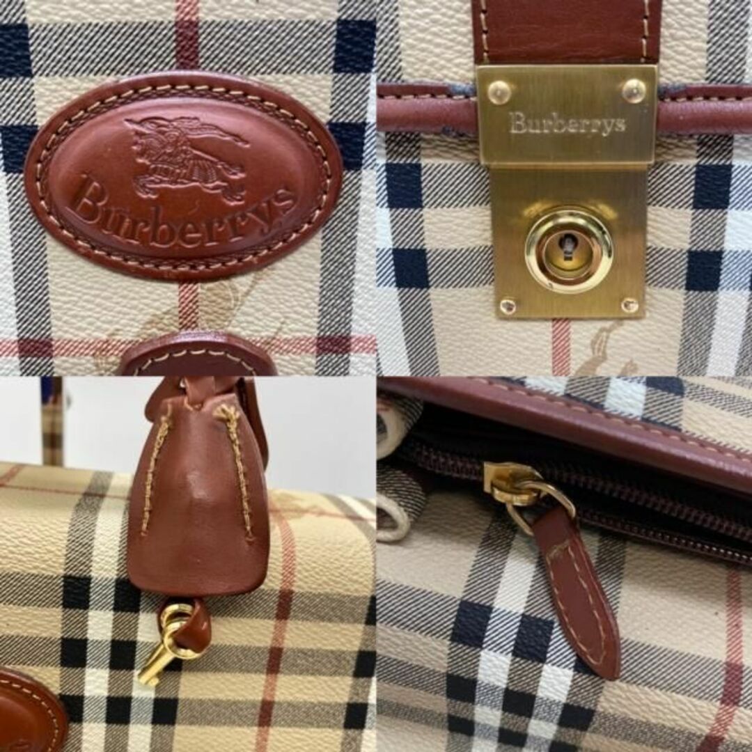 BURBERRY - 超希少 バーバリー ブリーフケース ノバチェック A4収納可