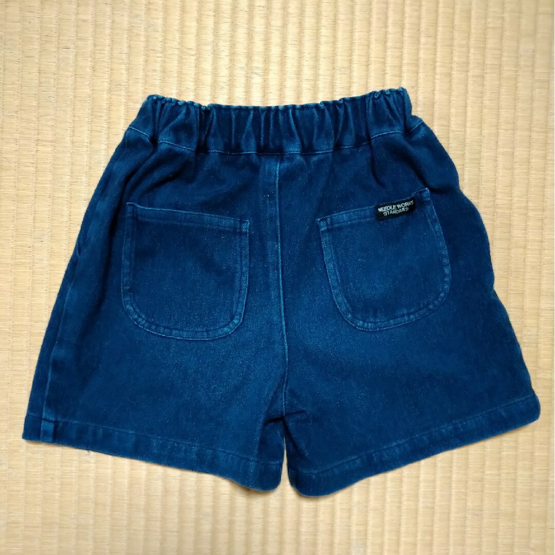 120☆ニードルワークススタンダード　ショートパンツ キッズ/ベビー/マタニティのキッズ服女の子用(90cm~)(パンツ/スパッツ)の商品写真