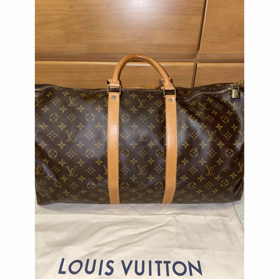 LOUIS VUITTON - ルイヴィトン 超美品 モノグラム キーポル55 ボストン