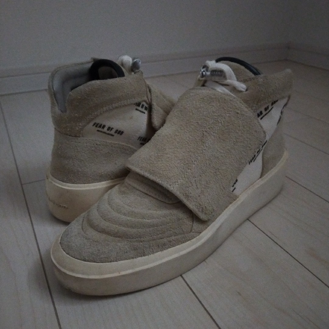 FEAR OF GOD Skate Mid Sneaker ベルクロ スエードメンズ