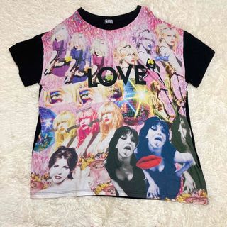 ヒステリックグラマー(HYSTERIC GLAMOUR)のオーバーサイズ　ヒステリックグラマー　コートニー　ラブ　カットソー(Tシャツ/カットソー(半袖/袖なし))