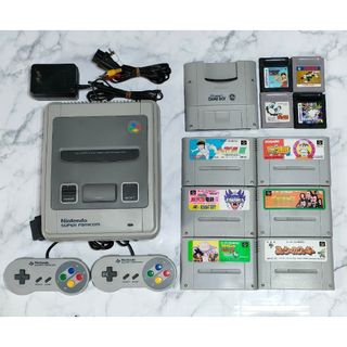 スーパーファミコン本体＋ソフト10本