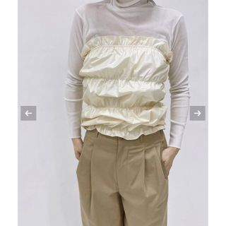 EDIT.FOR LULU - WOMENS【yo BIOTOP】Cropped bare bra topの通販 by