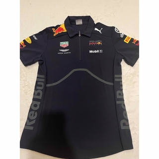 Red Bull - レッドブル タイヤクラッシュプリント 半袖ポロシャツ