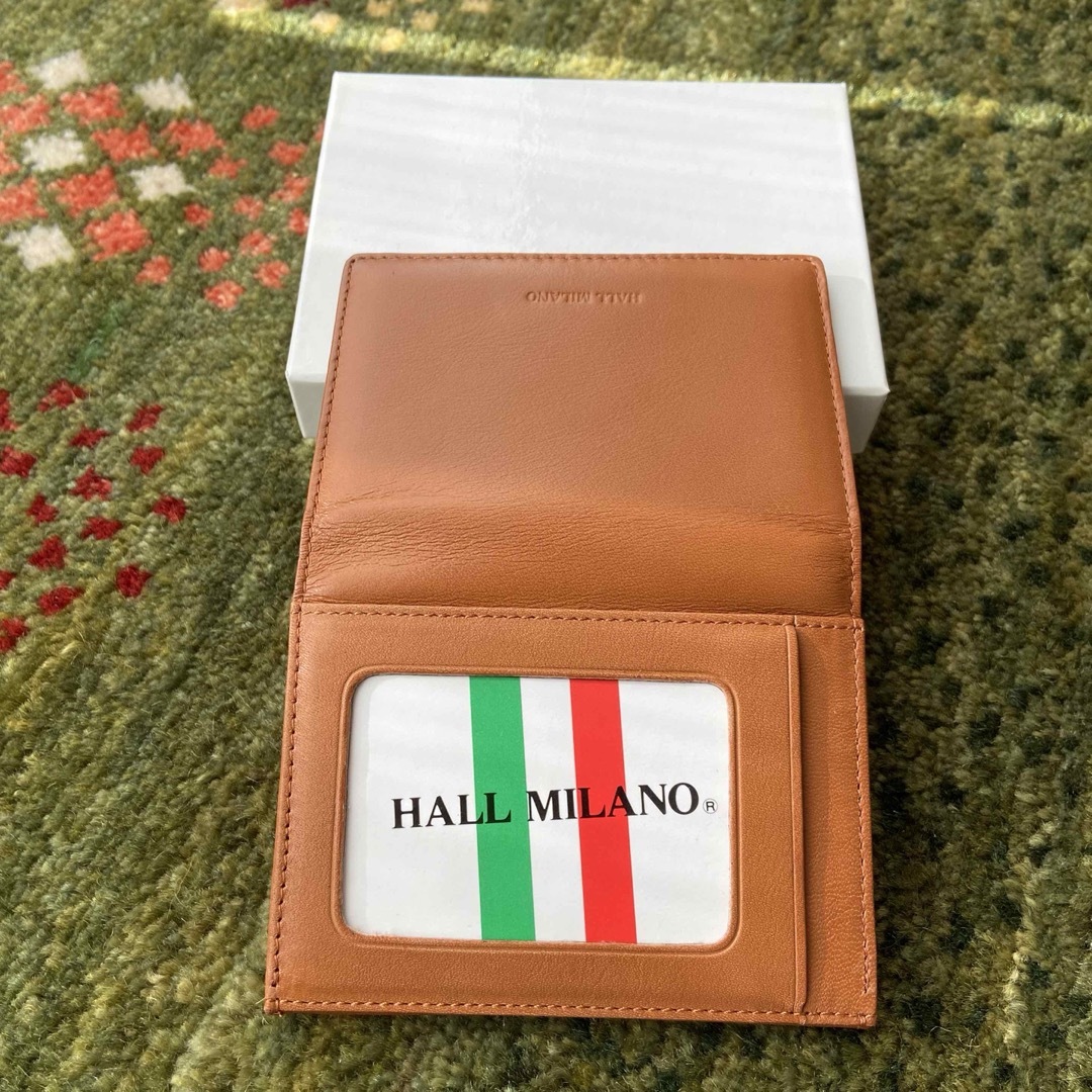 HALL MILANO(ハルミラノ)のHALL MILANO  名刺入れ　カードケース　パスケース メンズのファッション小物(名刺入れ/定期入れ)の商品写真