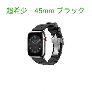 Hermes - 超希少 Apple watch 9 HERMES キリム 45mm ブラックの通販 by