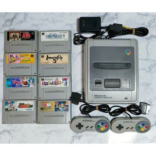 送料無料 スーパーファミコン本体及び付属品一式 完動品