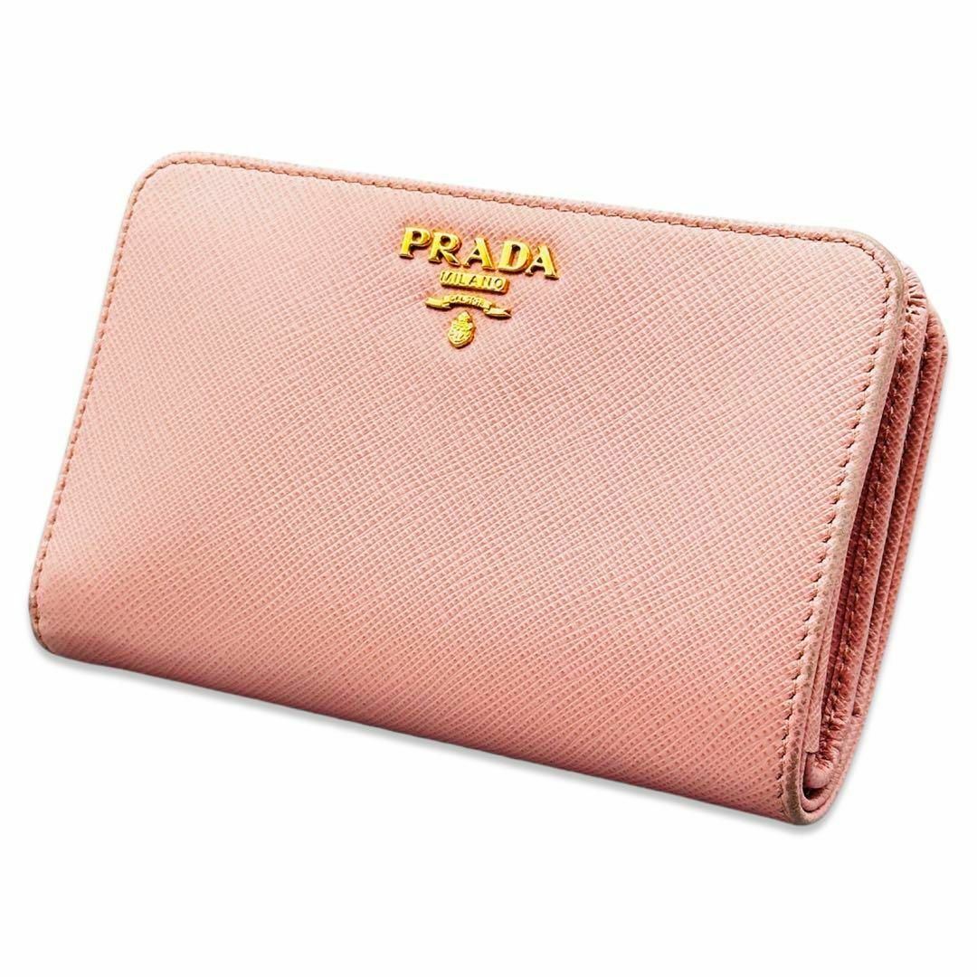 ❤️ 美品  PRADA サフィアーノ 折り財布 正規品 鑑定済み ❤️