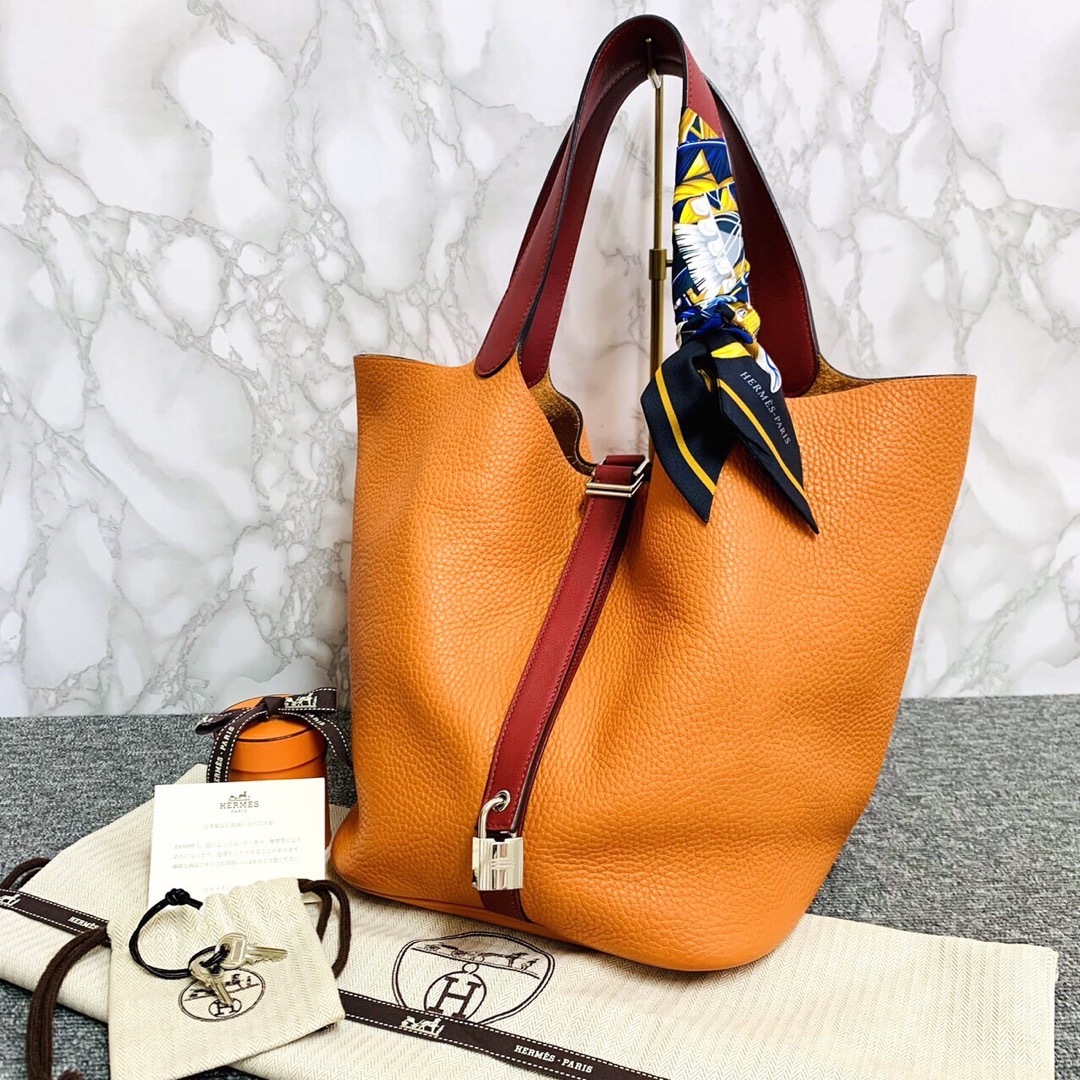 ✴︎美品　HERMES エルメス ピコタンロック タッチ GM トートバッグ