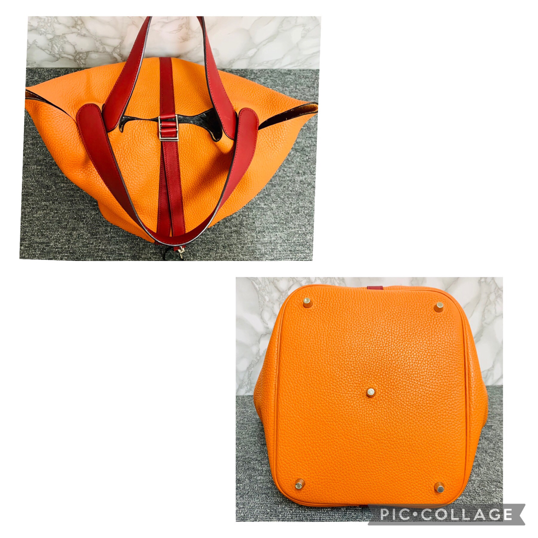 ✴︎美品　HERMES エルメス ピコタンロック タッチ GM トートバッグ