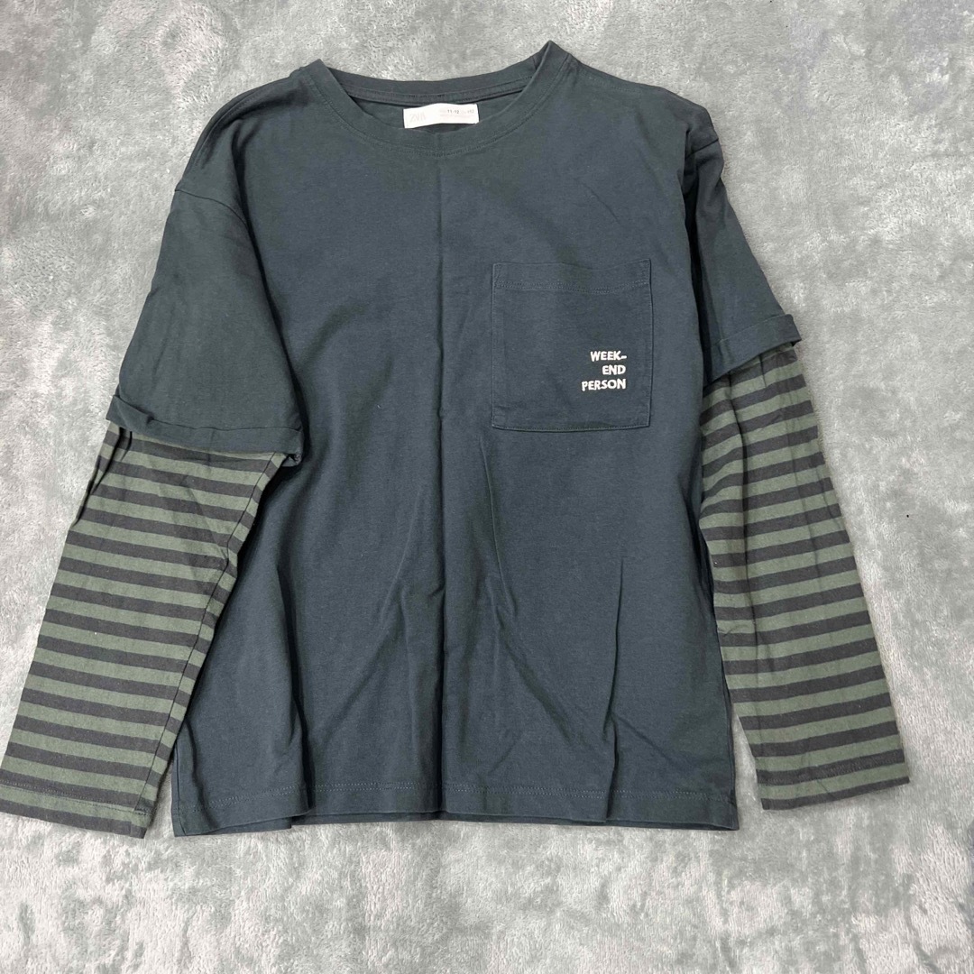 ZARA KIDS(ザラキッズ)のZARA 152cm ロンT キッズ/ベビー/マタニティのキッズ服男の子用(90cm~)(Tシャツ/カットソー)の商品写真