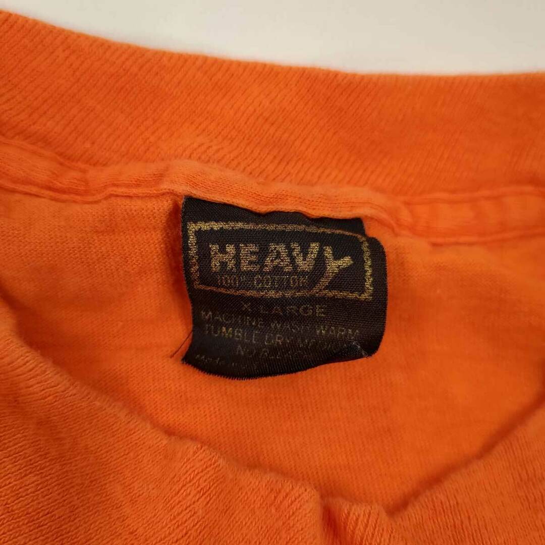 HEAVY USA製 Tシャツ XL オレンジ メンズ 古着 ヴィンテージ メンズのトップス(その他)の商品写真