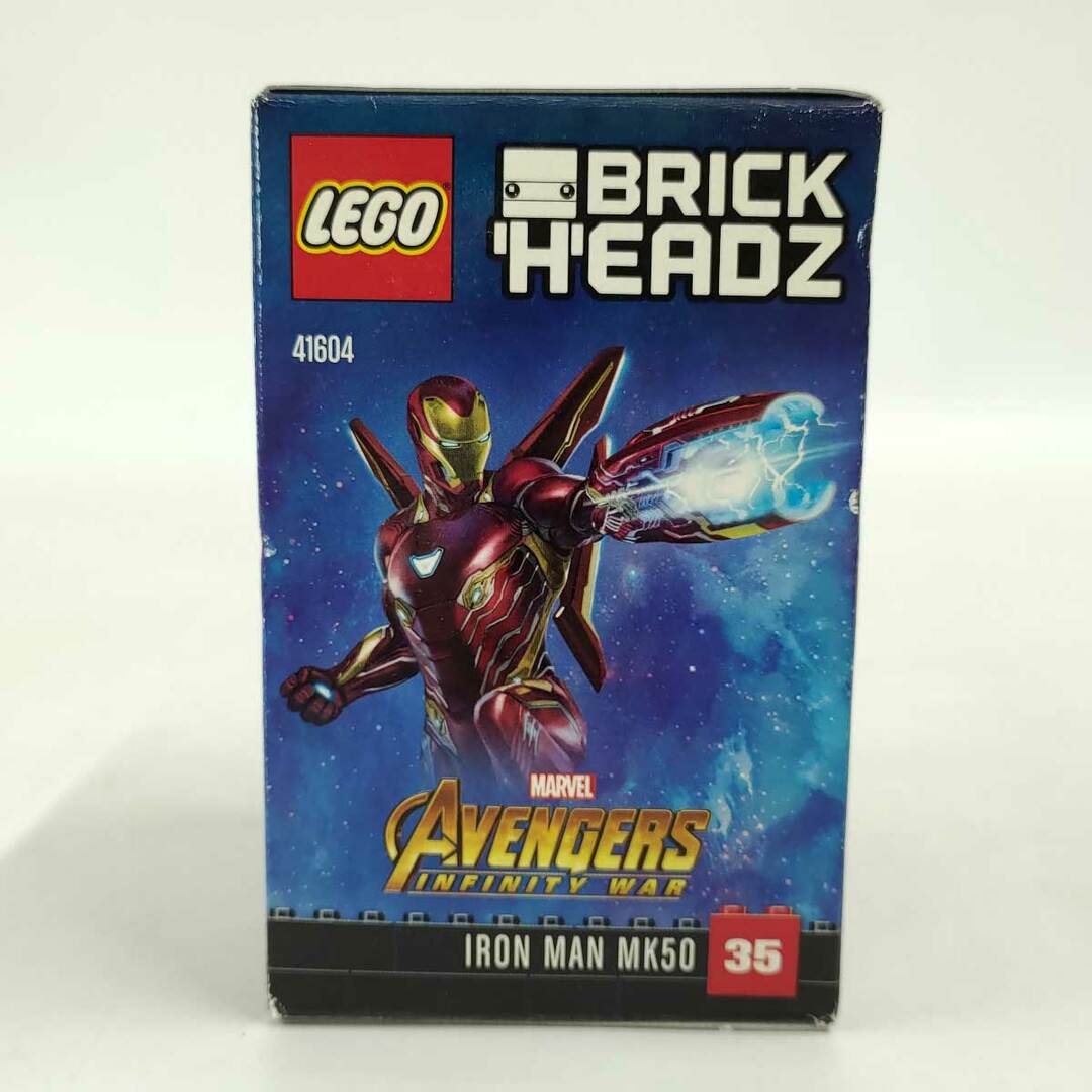 【未使用】レゴ ブリックヘッズ アイアンマン MK50 アベンジャーズ インフィニティ・ウォー Avengers BrickHeadz 41604 3