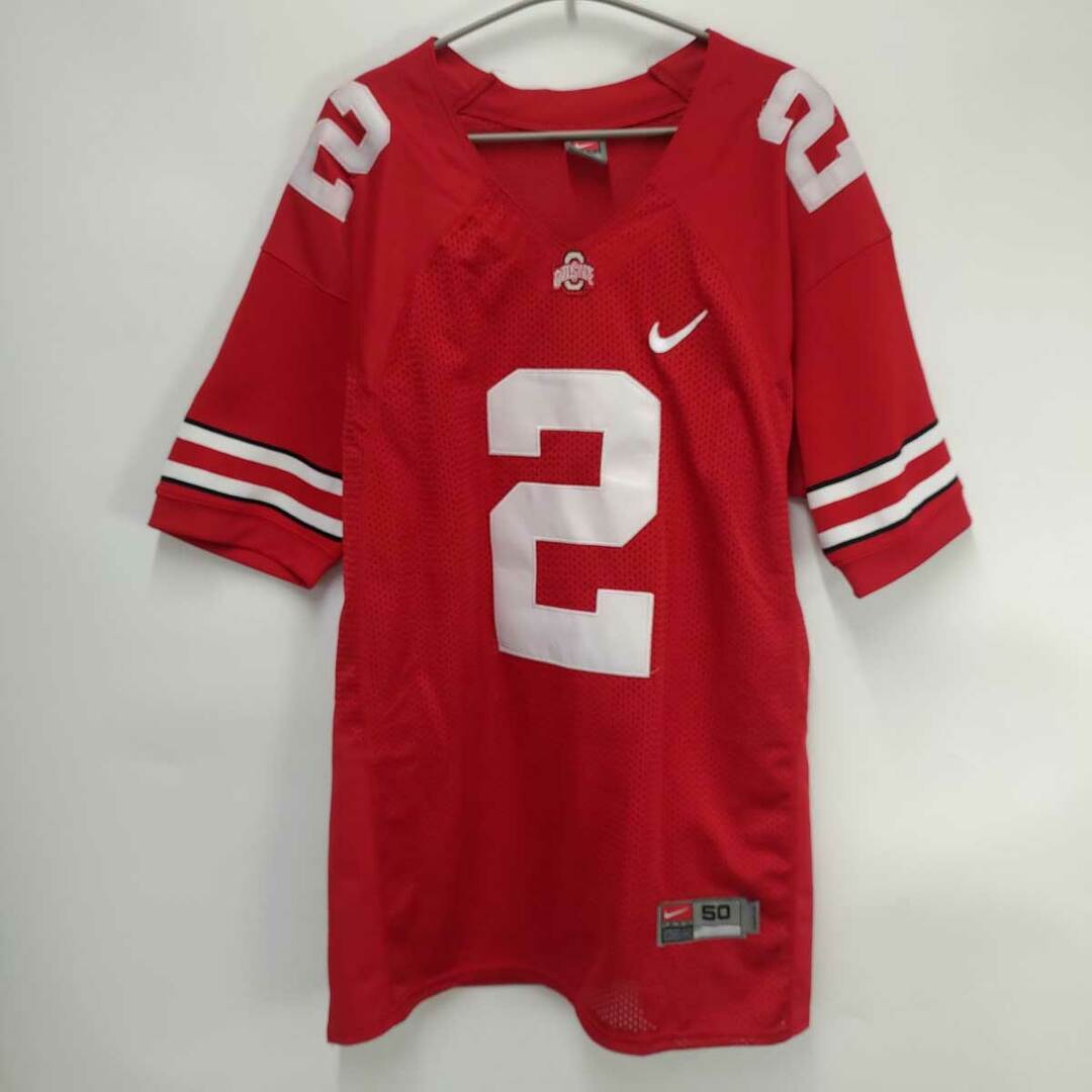 NIKE(ナイキ)のナイキ オハイオ州立大学バックアイズ Ohio State Buckeyes NCAA オーセンティック #2 PRYOR テレル・プライアー 50 メンズ NIKE スポーツ/アウトドアのスポーツ/アウトドア その他(バスケットボール)の商品写真