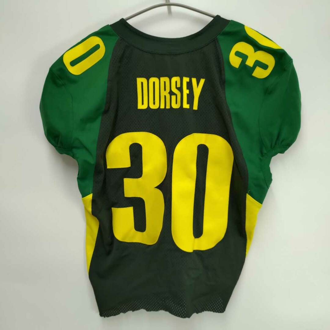 NIKE(ナイキ)のナイキ オレゴン大学 ダックス DUCKS GAME JERSEY ユニフォーム アメフト #30 Dorsey ドーシー メンズ NIKE スポーツ/アウトドアのスポーツ/アウトドア その他(バスケットボール)の商品写真
