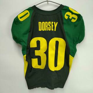 ナイキ(NIKE)のナイキ オレゴン大学 ダックス DUCKS GAME JERSEY ユニフォーム アメフト #30 Dorsey ドーシー メンズ NIKE(バスケットボール)