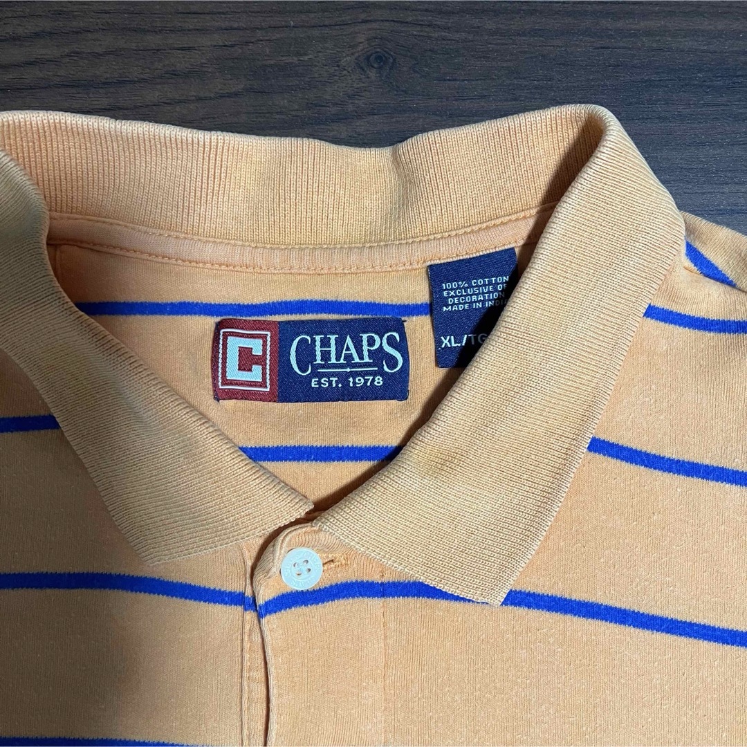 CHAPS(チャップス)の古着 ポロシャツ XL メンズのトップス(ポロシャツ)の商品写真