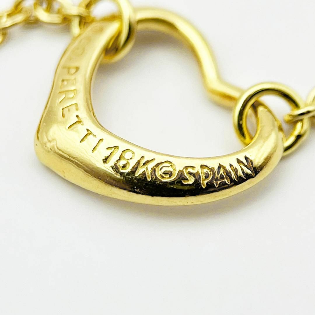 Tiffany & Co. - ティファニー 5P オープンハート ブレスレット 18K ...