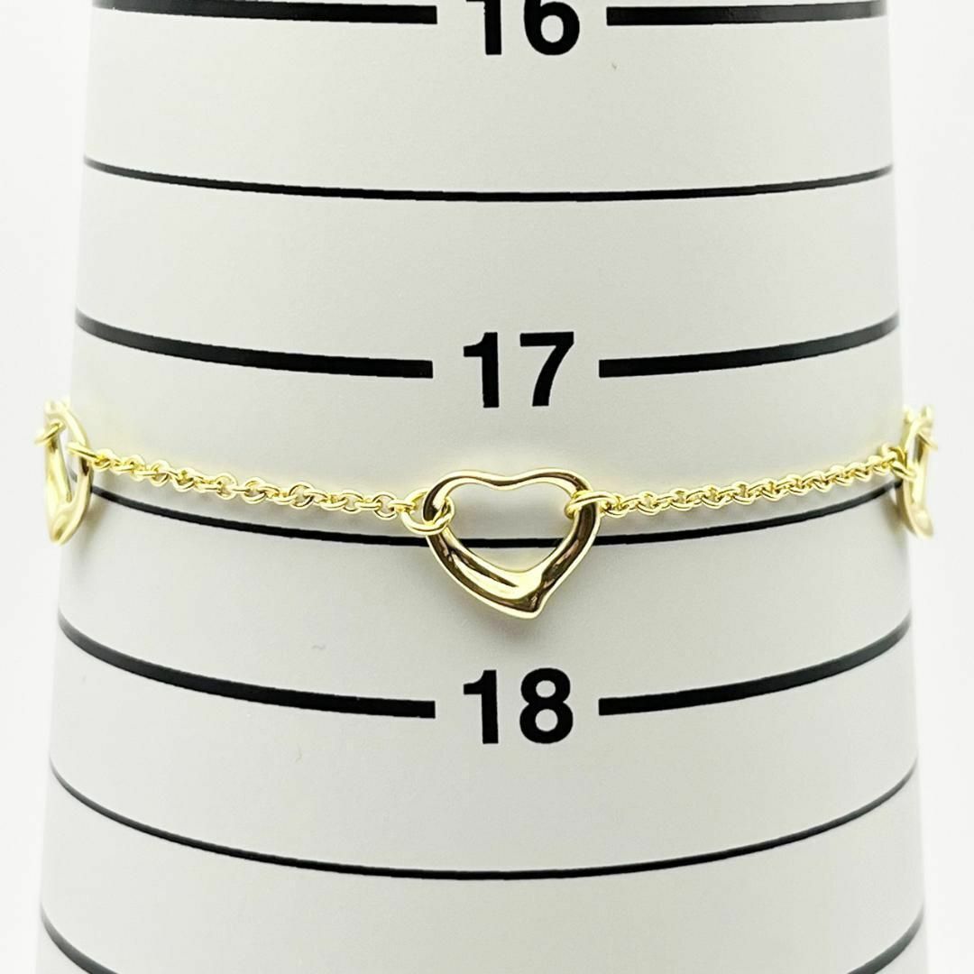 Tiffany ティファニー オープンハート ブレスレット 18K ゴールド