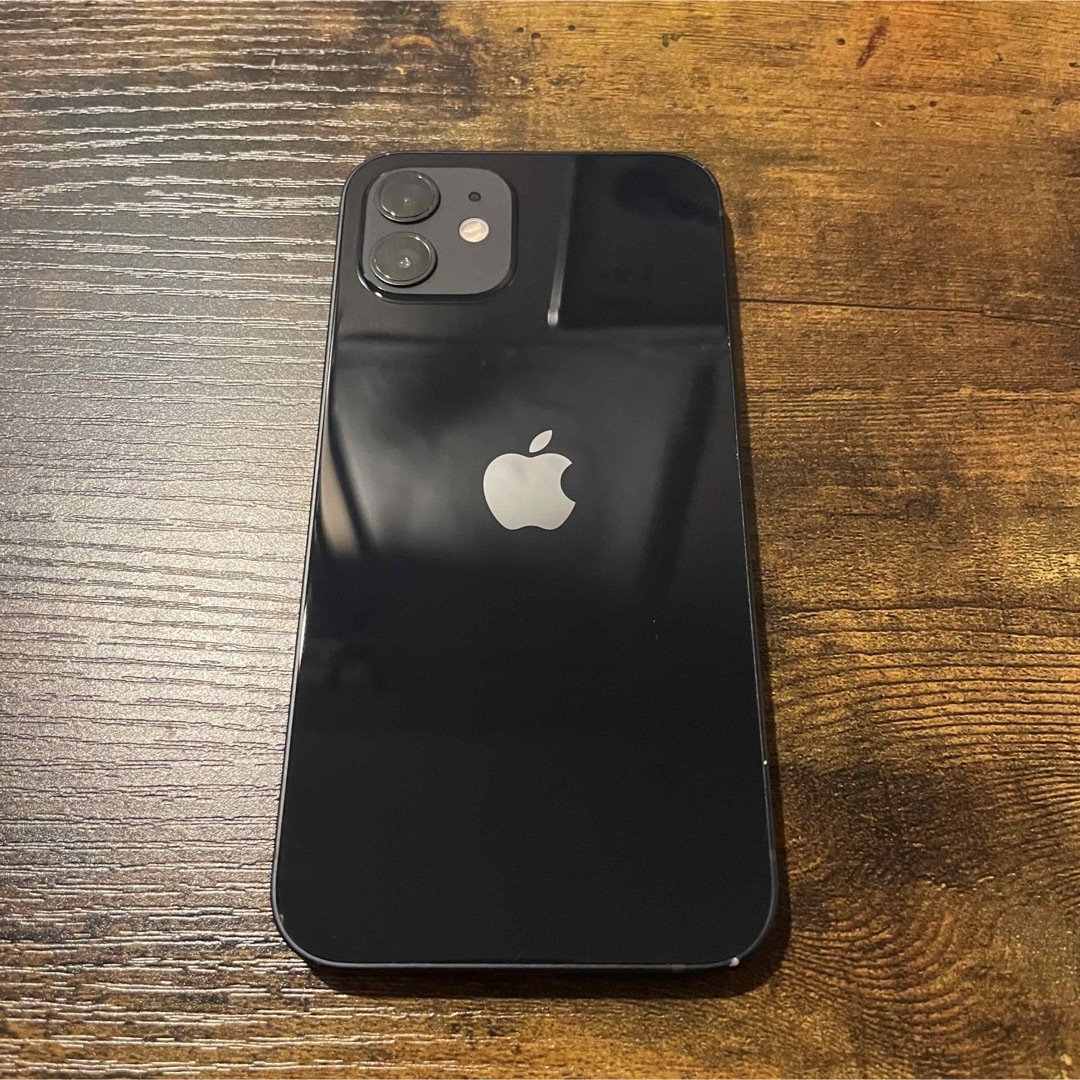 【SIMロック解除済】Apple iPhone12 64GB 85％ ブラック顔認証ApplePay