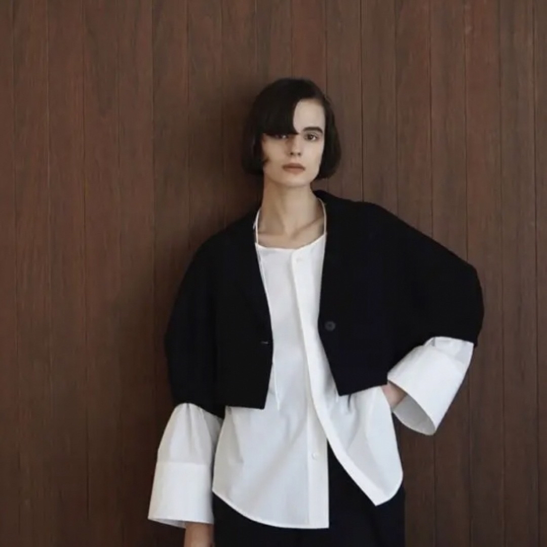 CLANE クラネ LANTERN SLEEVE JACKET ジャケット-