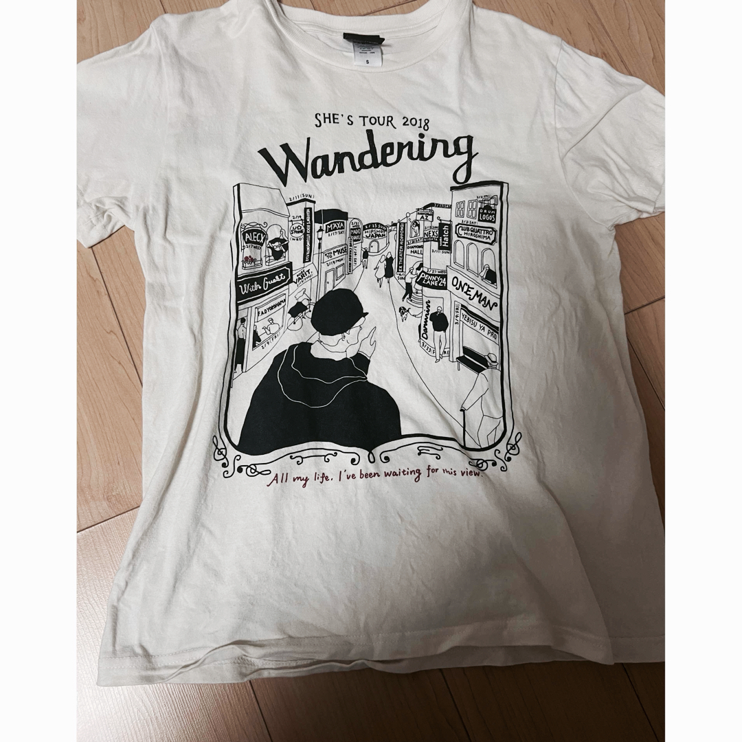 she's wandering tour Tシャツ エンタメ/ホビーのタレントグッズ(ミュージシャン)の商品写真