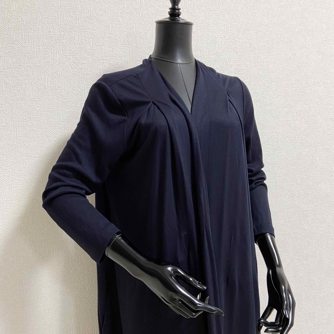 ✧₊ ANAYI アナイ テンセル ストレッチロングカーディガン-