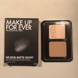 MAKE UP FOR EVER ＨＤスキン マットベルベットコンパクトサンプル(ファンデーション)