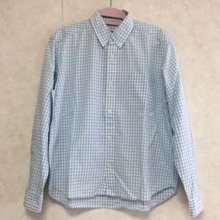 ムジルシリョウヒン(MUJI (無印良品))の<値下げ中！>【無印良品】チェックシャツ／150(Tシャツ/カットソー)