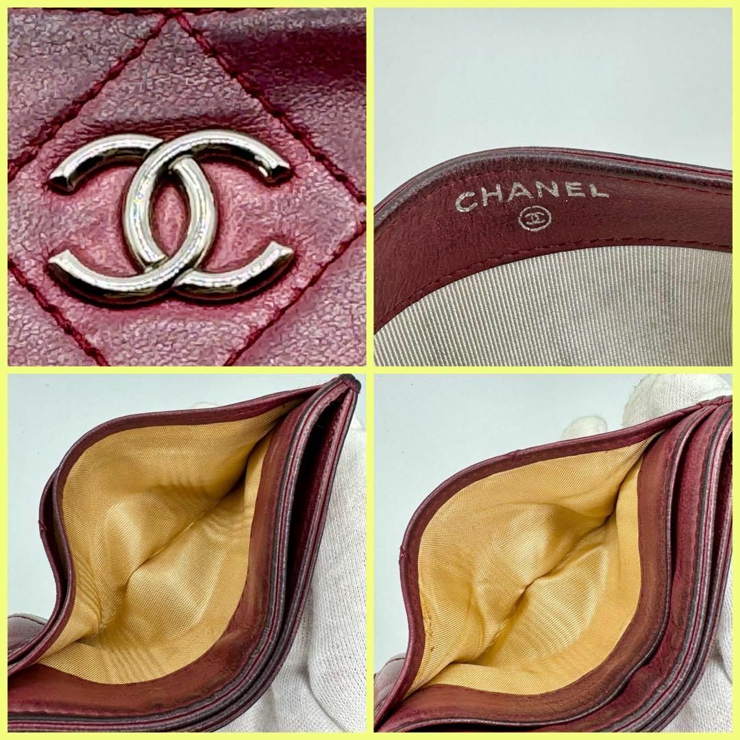 CHANEL カードケース 黒キャビア✖️ゴールド
