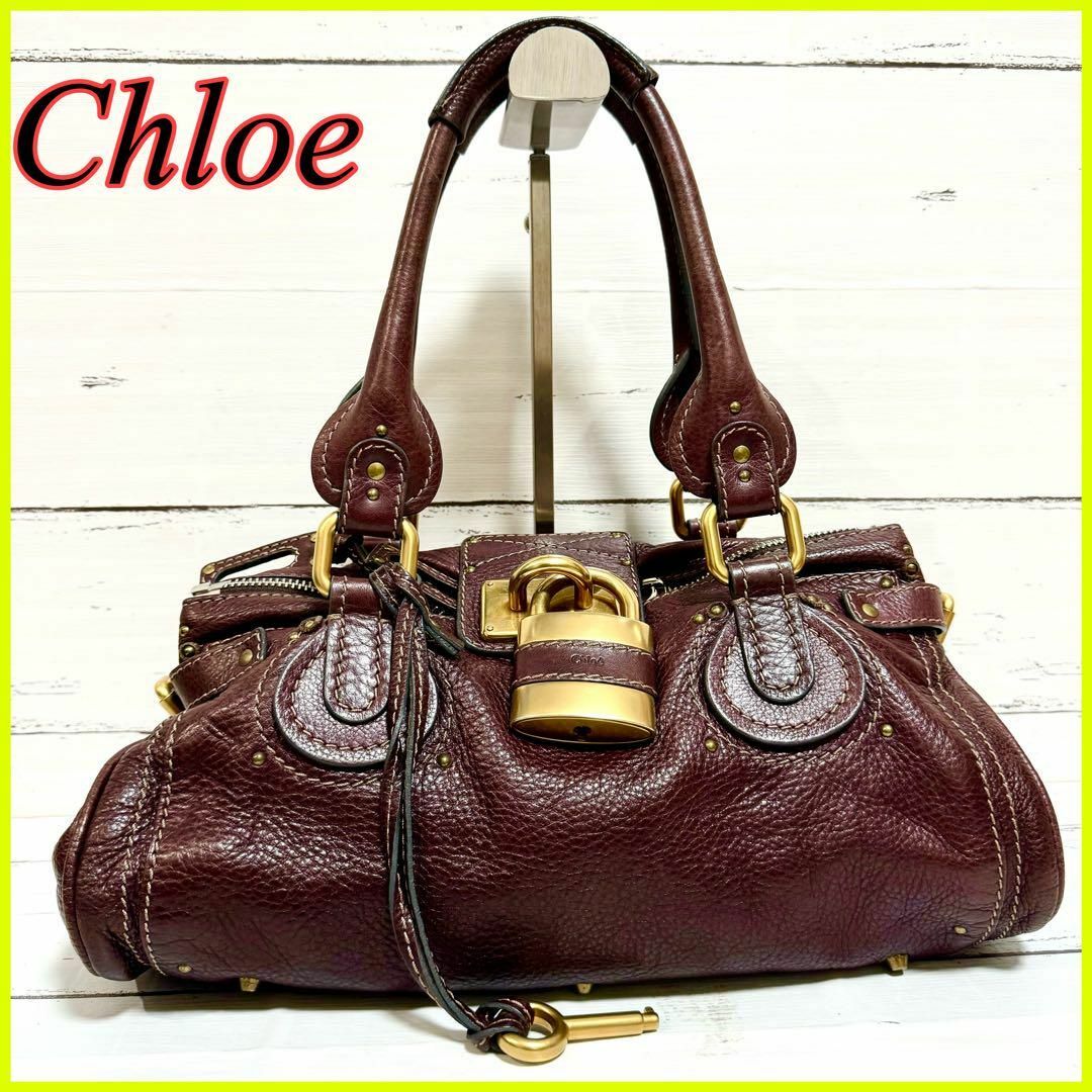 Chloe - 【極美品】Chloe クロエ パディントン ハンドバッグ レザー