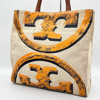 ✨激レア✨ToryBurch トリーバーチ　マリオン　キャンバス　トートバッグ